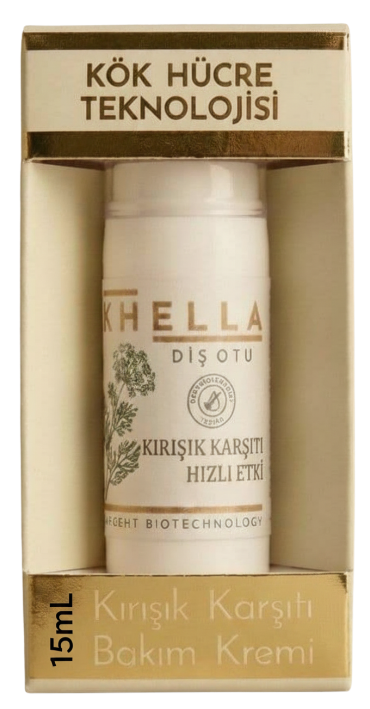 Khella® Kırışıklık Karşıtı Bakım Kremi 15 mL