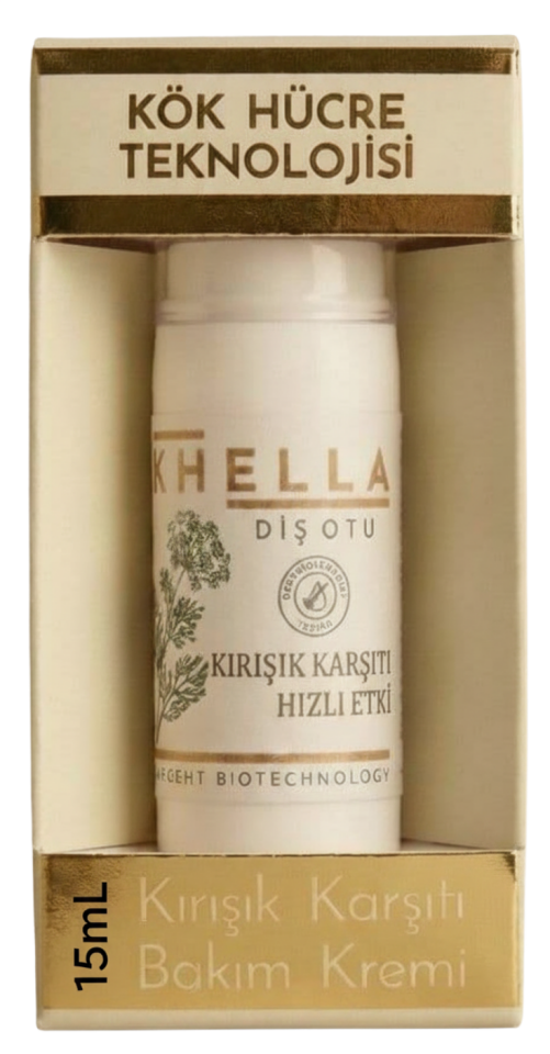Khella Kırışık Karşıtı Bakım Kremi 15mL